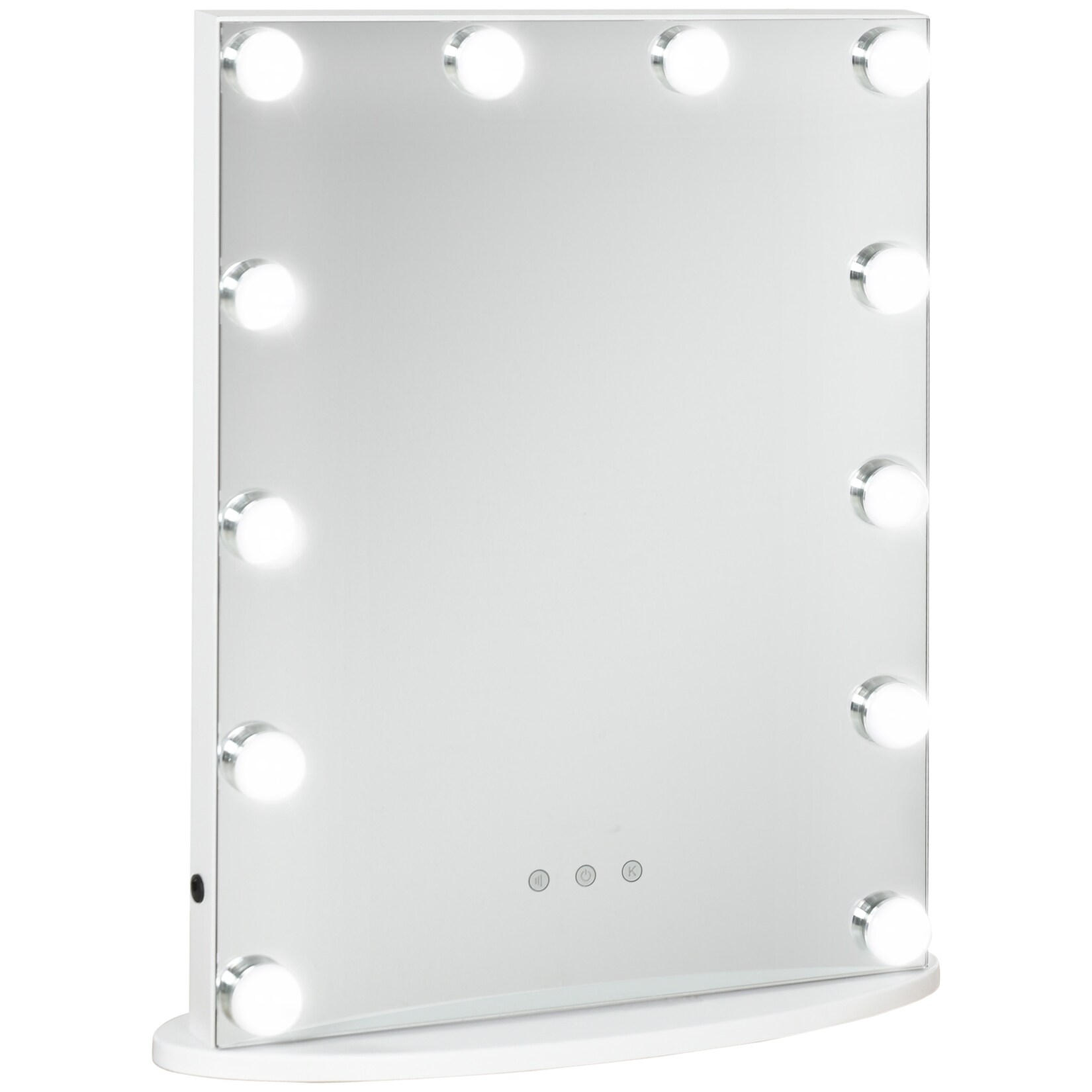HOMCOM Tischspiegel MDF, Glas | 04251774971263