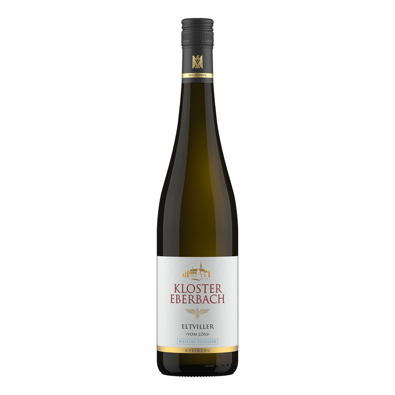 Kloster Eberbach Eltviller Riesling Rheingau Qualit&auml;tswein wei&szlig; 11,5 % vol 0,75 Liter - Bild 1