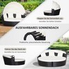 Miniaturansicht Miniaturansicht Miniaturansicht Miniaturansicht Outsunny Gartenmöbel-Set PE-Rattan, Metall, Polyester(100% Polyester), Schaumstoff - Bild 4