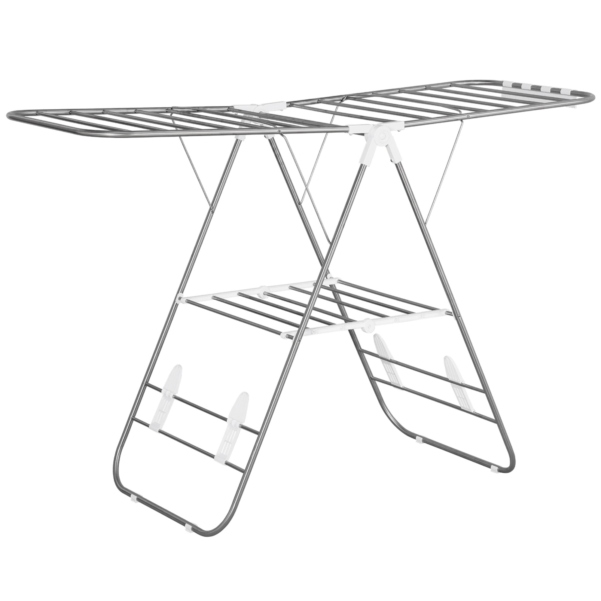 HOMCOM W&auml;schest&auml;nder Edelstahl, ABS, PP - Bild 1