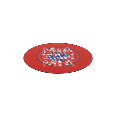 FCB Aufkleber Wechselbild 8,5cm rot/weiß - Bild 1