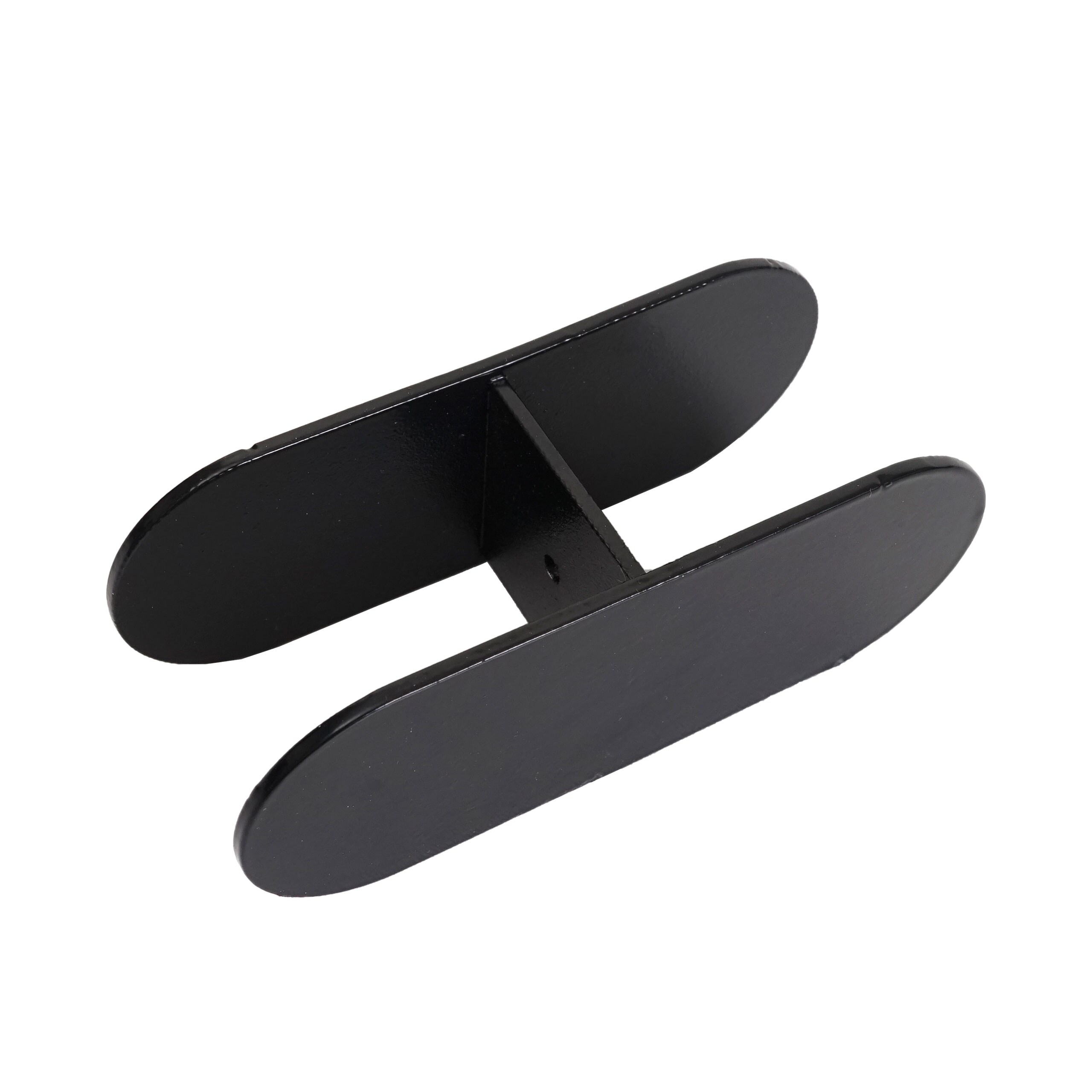 Verbindungsst&uuml;ck f&uuml;r Akustik-Trennwand MCW-G77, Klammer Raumteiler, Stecksystem Metall schwarz ~ f&uuml;r 2 W&auml;nde - Bild 1