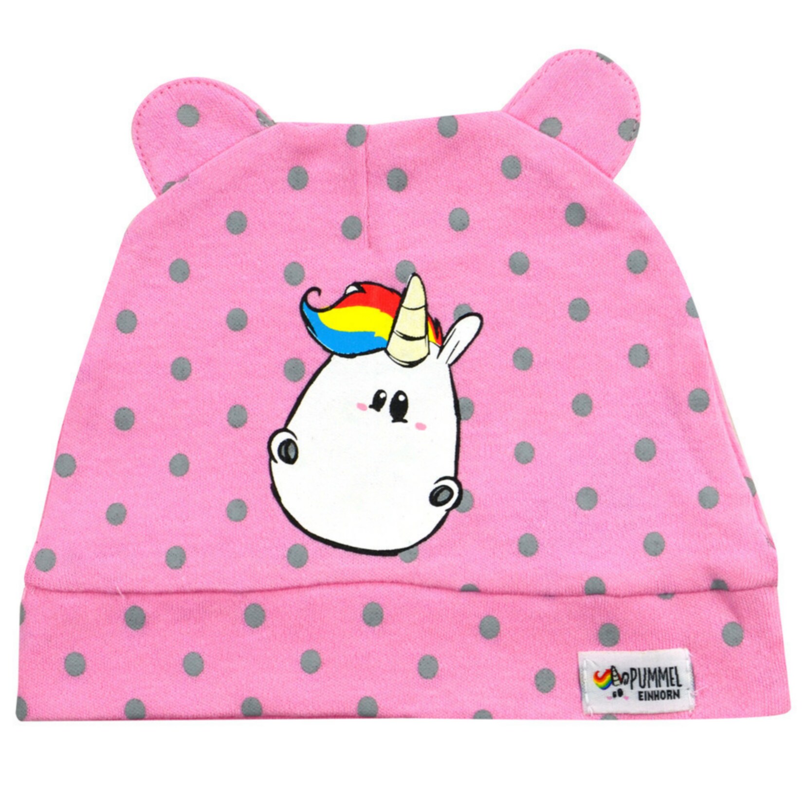 Baby M&uuml;tze Lizenz Pummeleinhorn - Bild 1