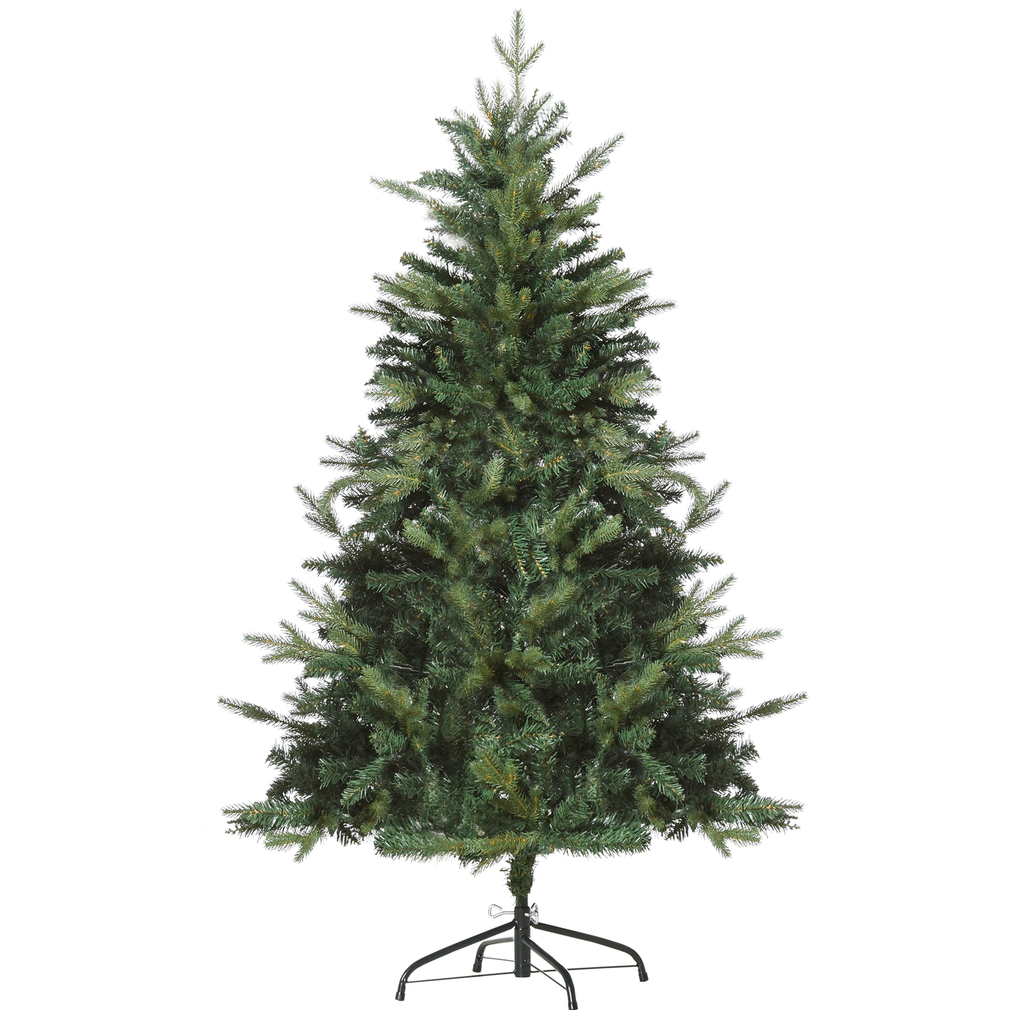 HOMCOM Weihnachtsbaum Kunststoff, PE, Metall - Bild 1