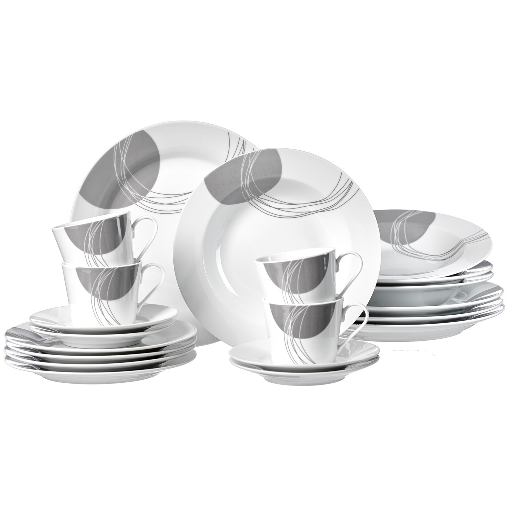 Ritzenhoff & Breker Kombiservice Romy Grau, 20-tlg. - Bild 1