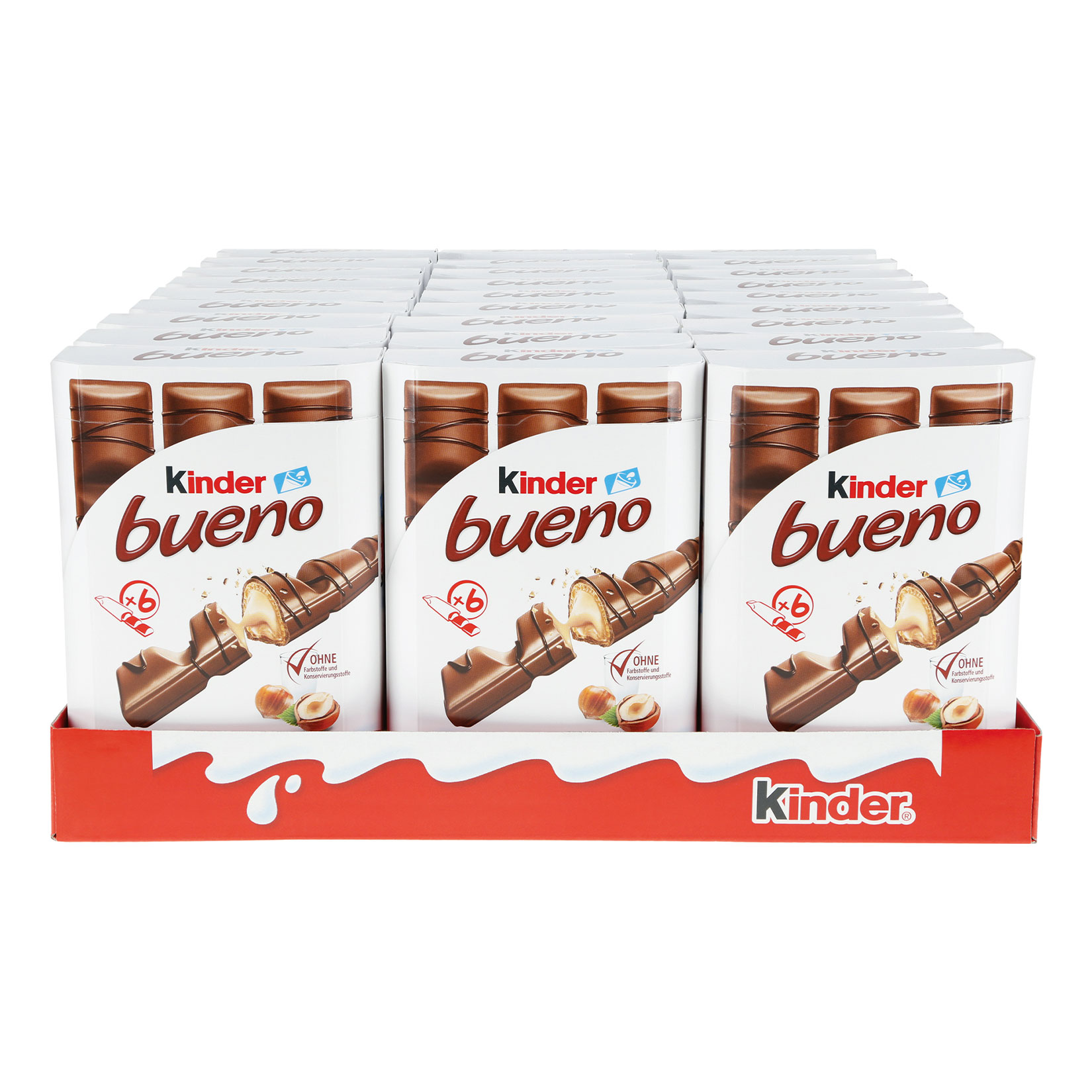 Kinder Bueno 129 g, 27er Pack - Bild 1