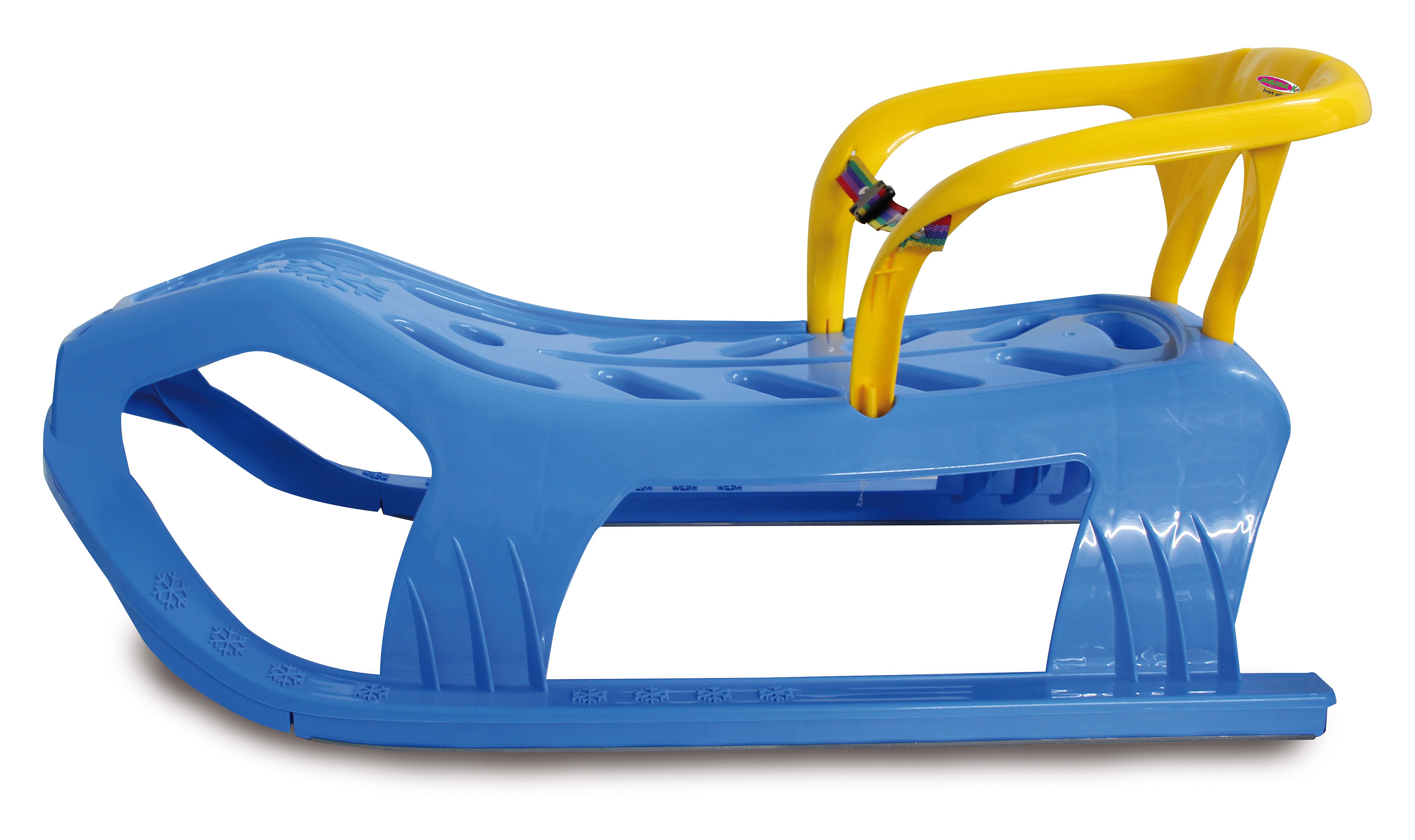 Snow Play Schlitten 90cm blau - Bild 1