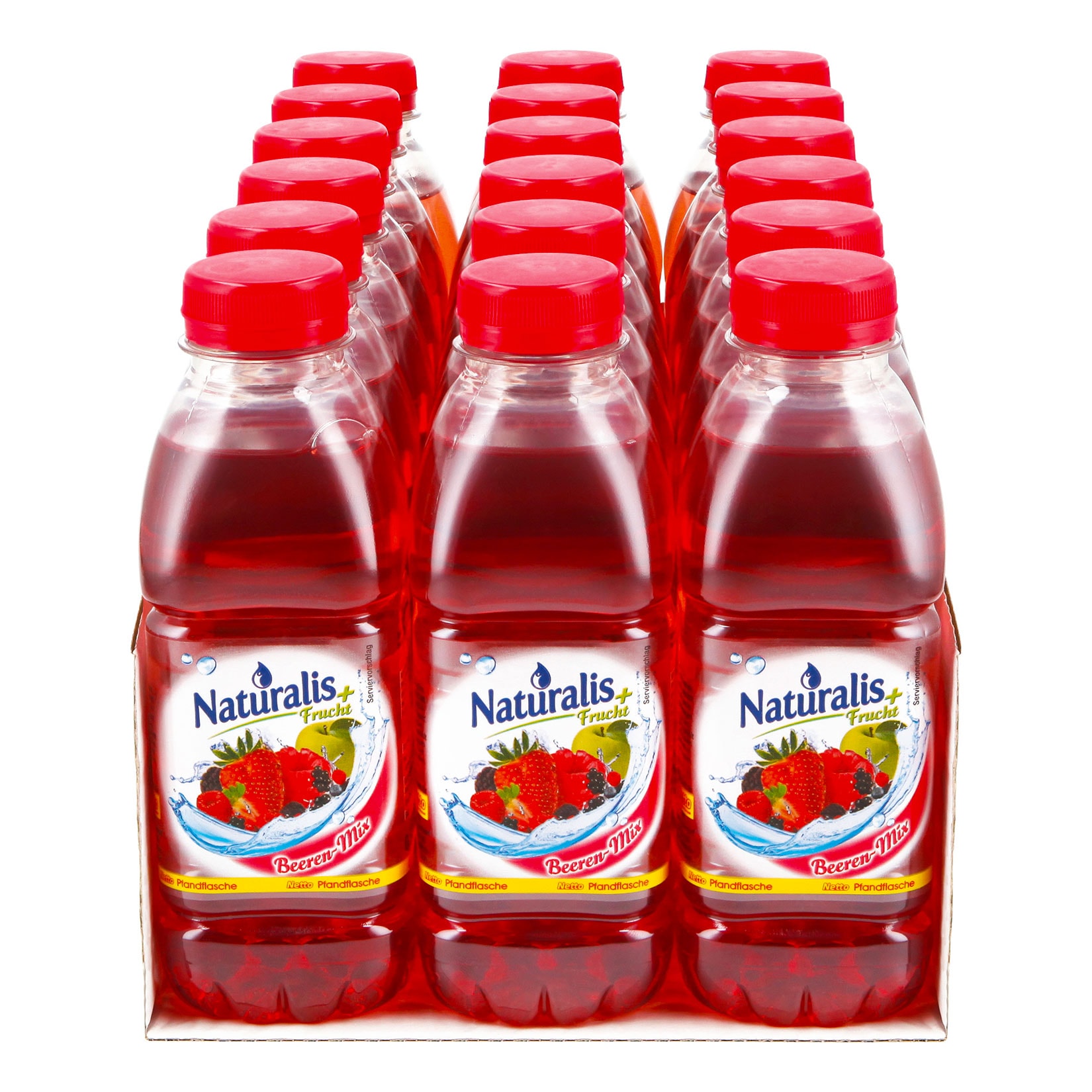 Naturalis Fruchtsaftgetr&auml;nk Beeren-Mix 0,5 Liter, 18er Pack - Bild 1
