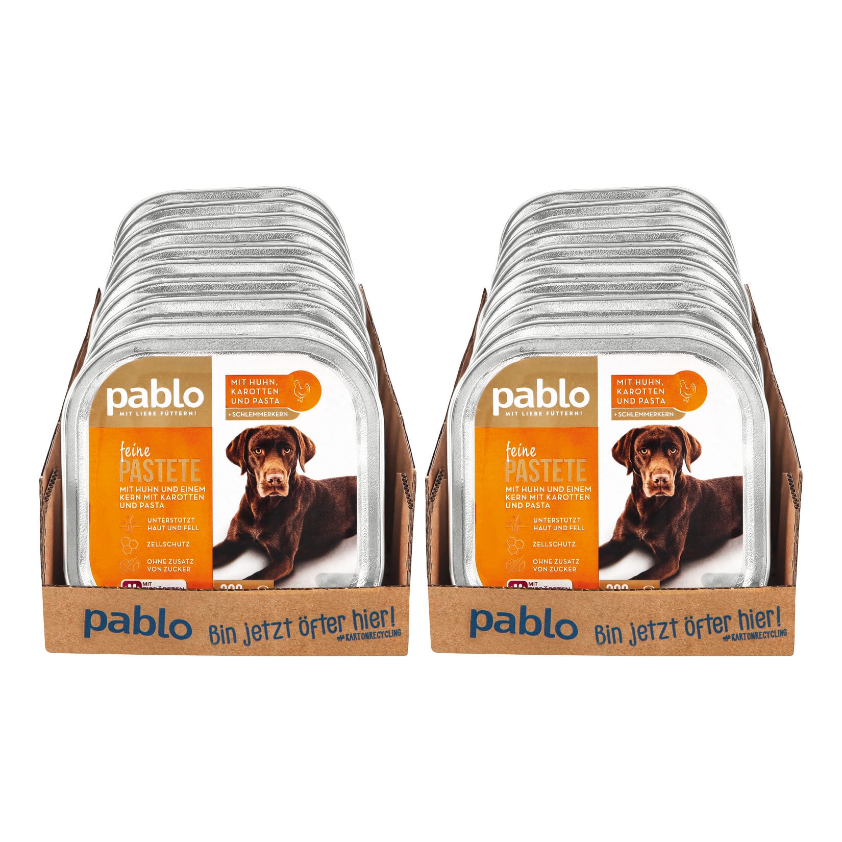 Pablo Schlemmerkern mit Huhn 300 g, 20er Pack - Bild 1