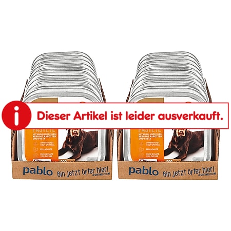 Pablo Schlemmerkern mit Huhn 300 g, 10er Pack - Bild 1