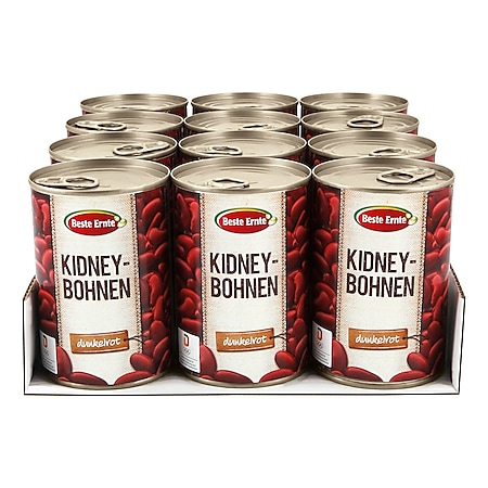 Beste Ernte Kidneybohnen 255 g, 12er Pack - Bild 1