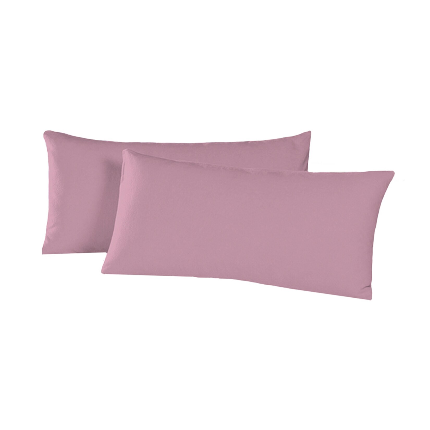 Teddy-Pl&uuml;sch Kopfkissenbezug 2er rosa - Bild 1