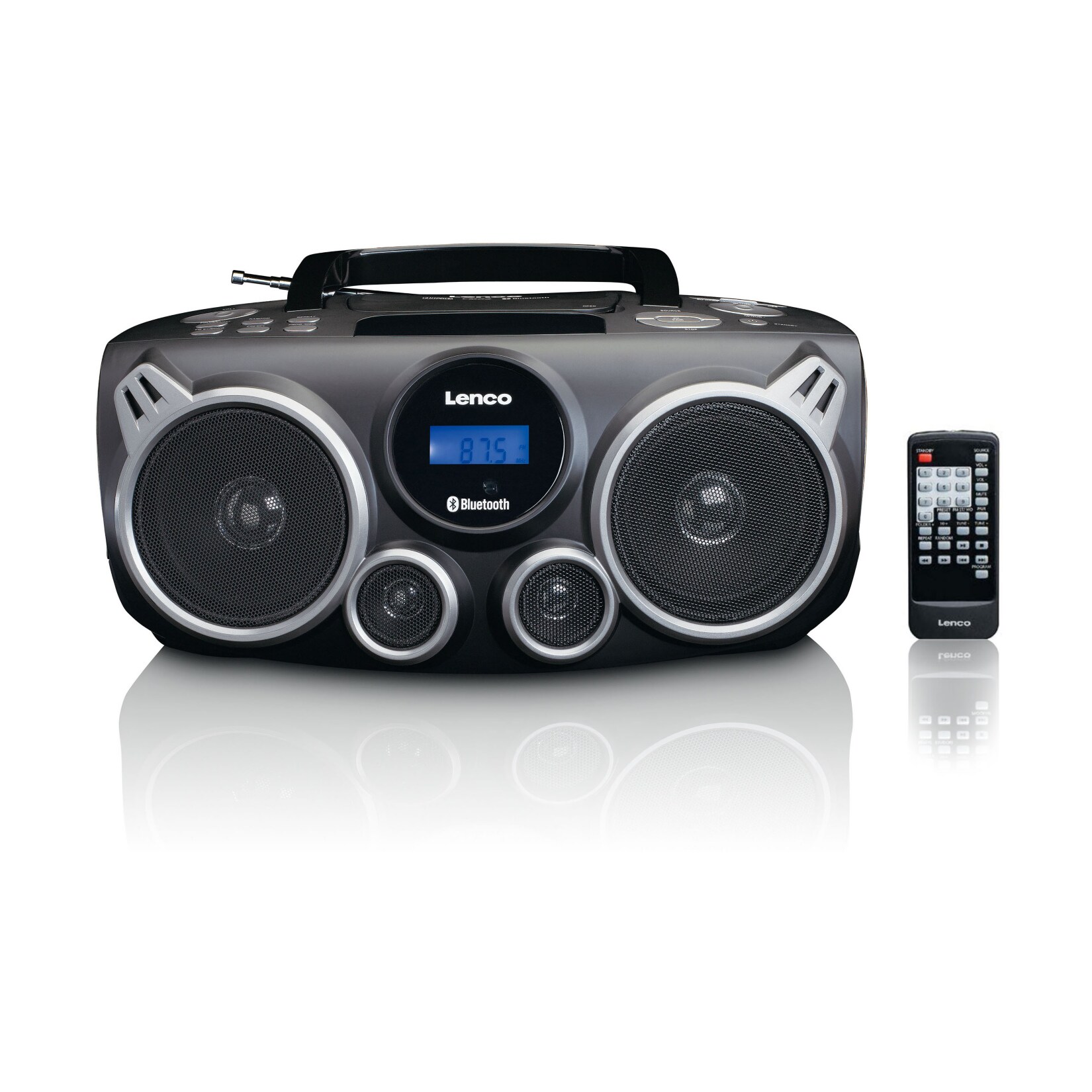 Lenco SCD-685K XXL DAB+ Radiorekorder mit CD, MP3, Bluetooth und USB - Bild 1