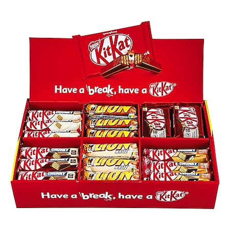 KitKat Box 40-42 g, verschiedene Sorten, 68er Pack 2801 g - Bild 1