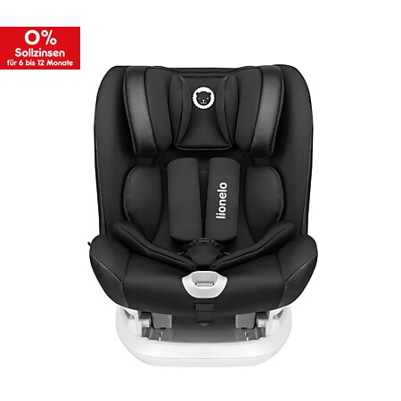 Lionelo Oliver schwarz Kindersitz 9-36kg Kindersitz Isofix Top Tether Seitenschutz 5 Punkt Gurt - Bild 1