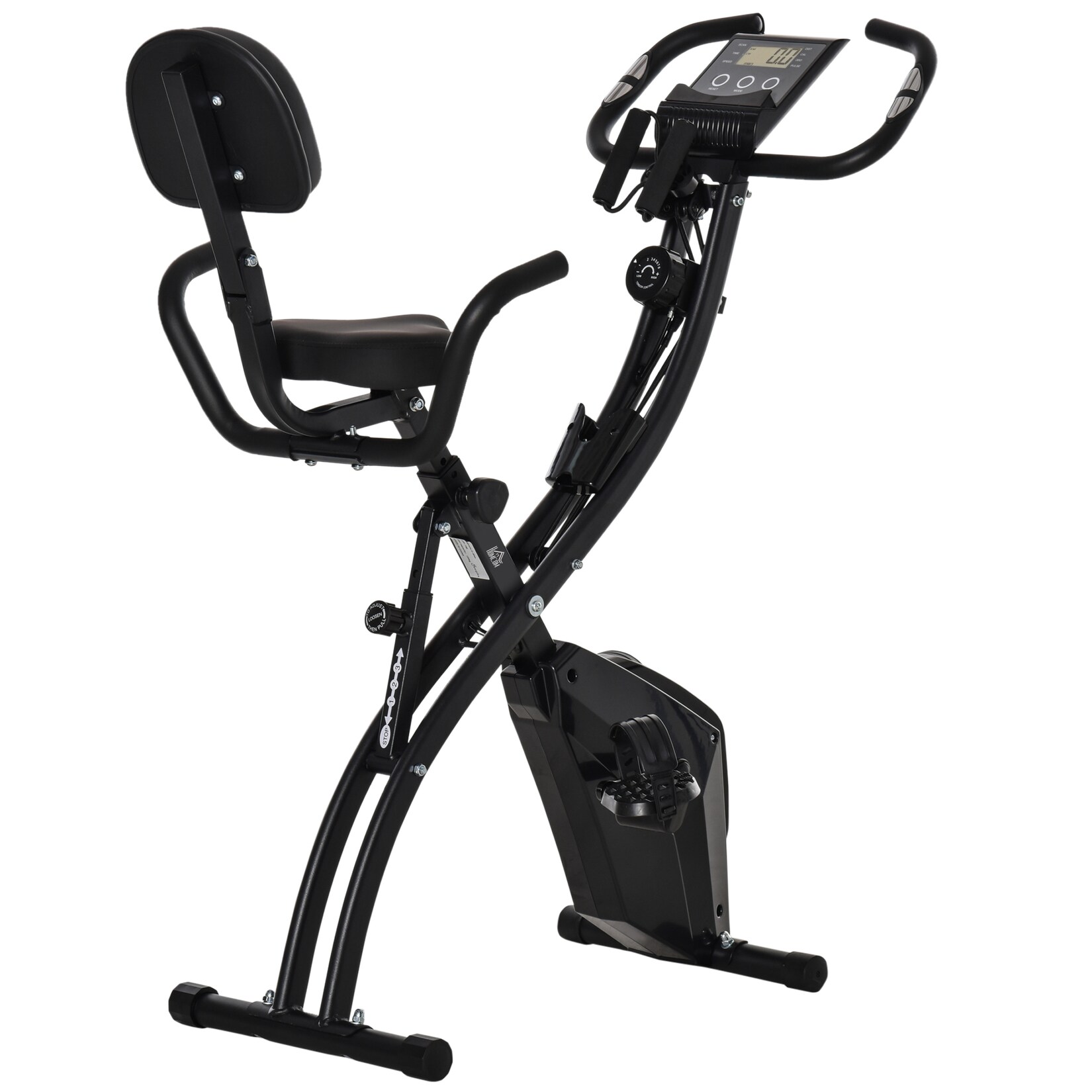 HOMCOM Heimtrainer Stahl, ABS