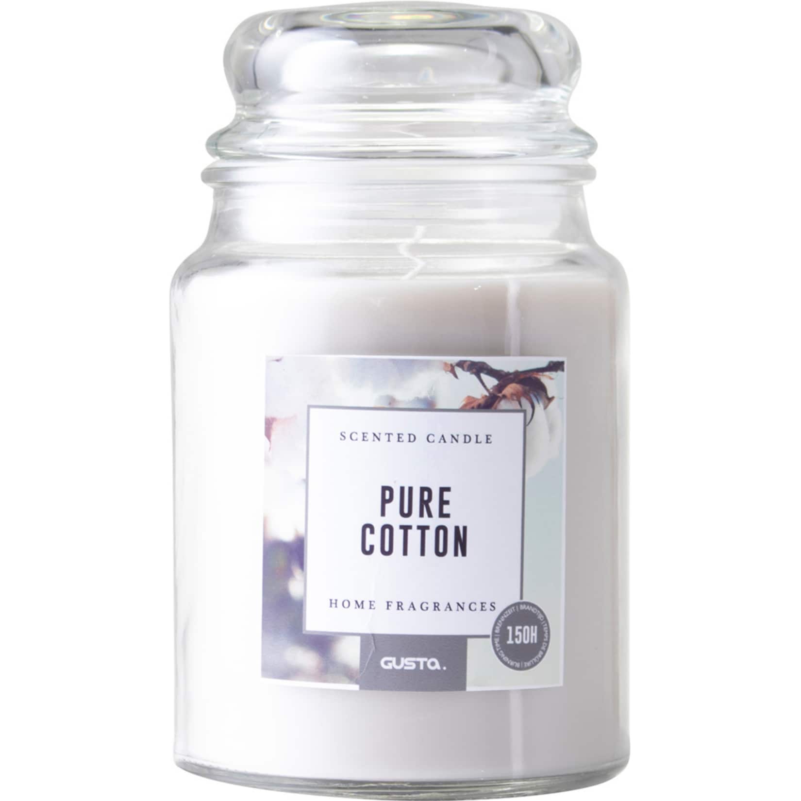 Jumbo Duftkerze -versch. D&uuml;fte- Pure Cotton - Bild 1