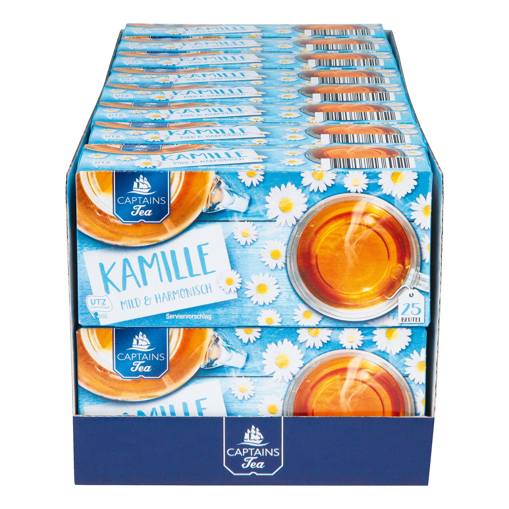 Captains Tea Kamillentee 37,5 g, 16er Pack - Bild 1