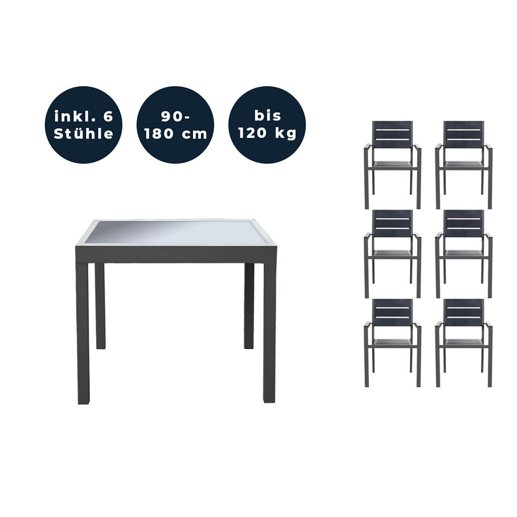 HOME DELUXE Sitzgruppe VERANO MADERA  -versch. Ausf&uuml;hrungen - Bild 1