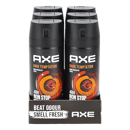 Axe Bodyspray Dark Temptation 150 ml, 6er Pack - Bild 1