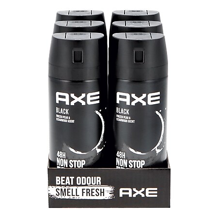 Axe Bodyspray Black 150 ml, 6er Pack - Bild 1