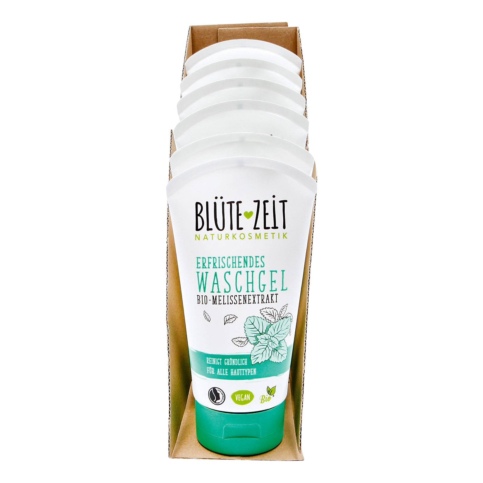 BL&Uuml;TE-ZEIT Waschgel Melisse 150 ml, 6er Pack - Bild 1