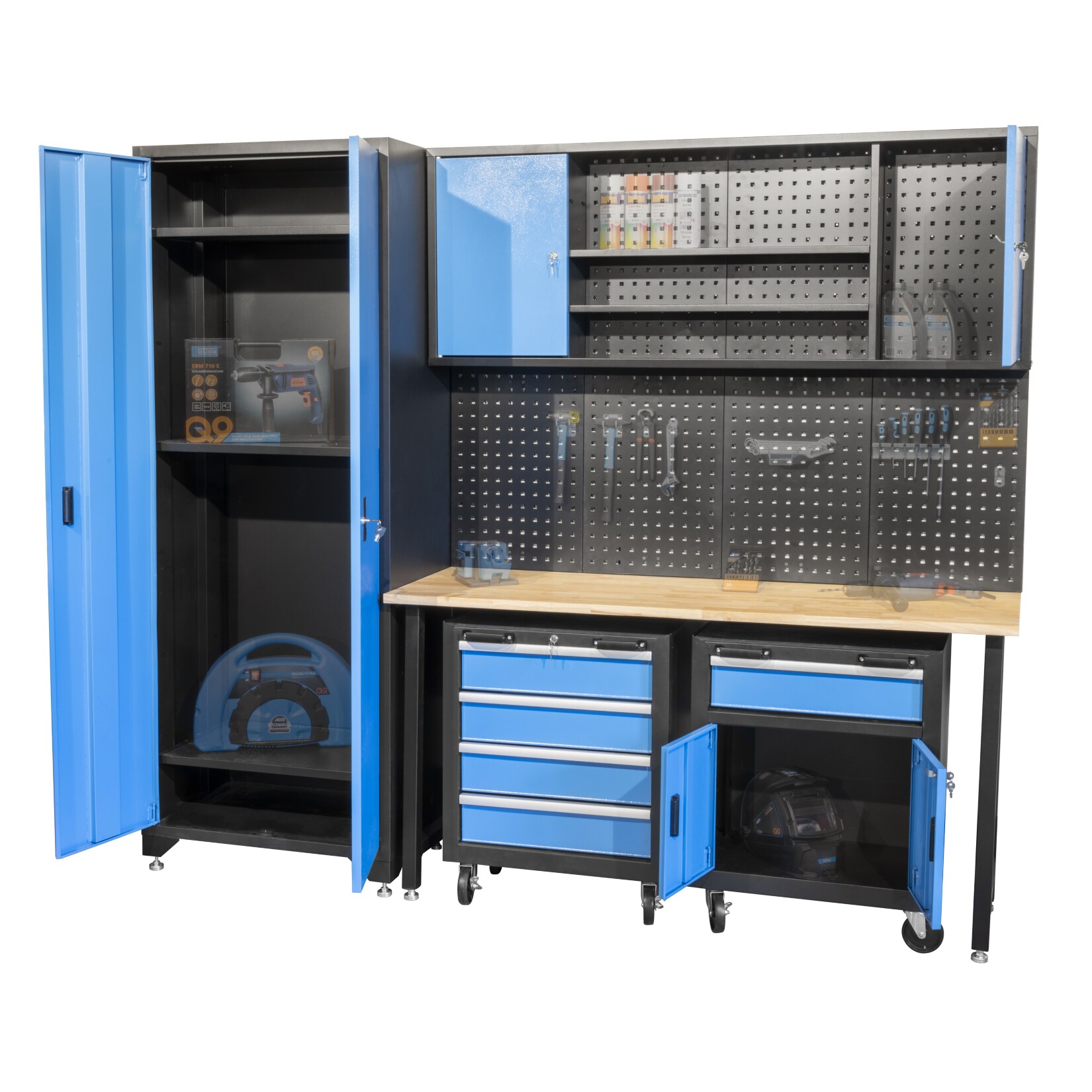 Werkstatteinrichtungs-Set GWS 6-tlg. | 04015671326089