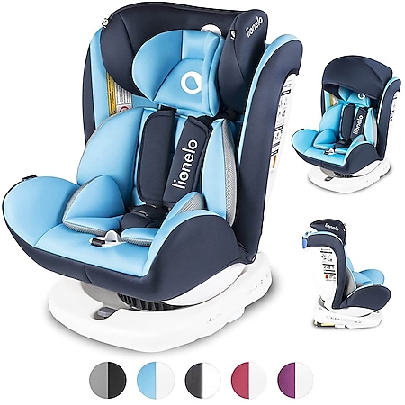 Lionelo Bastiaan Auto Kindersitz mit Isofix in blau - Bild 1