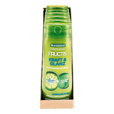 Garnier Fructis Shampoo Kraft & Glanz 250 ml, 6er Pack - Bild 1