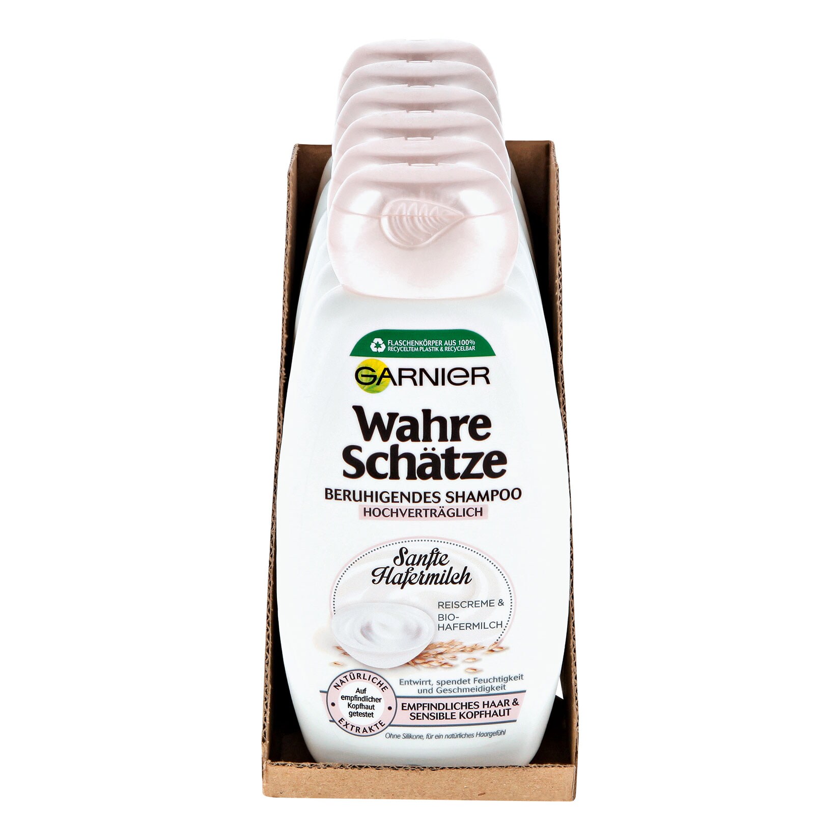 Garnier Wahre Sch&auml;tze Shampoo Hafermilch 250 ml, 6er Pack - Bild 1
