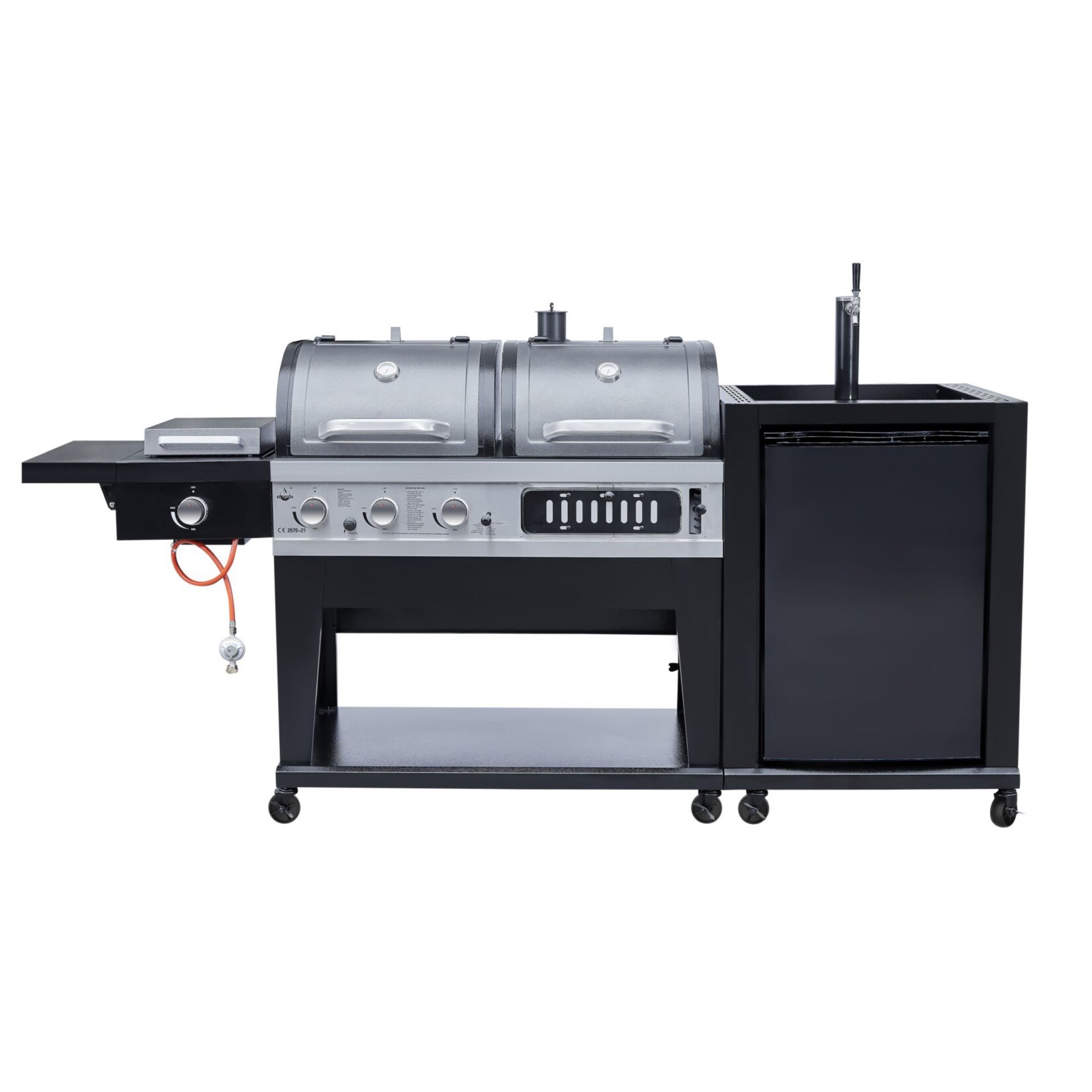 El Fuego® Kombigrill 3-in-1 mit Bierkühler und Zapfanlage | 04250373205991