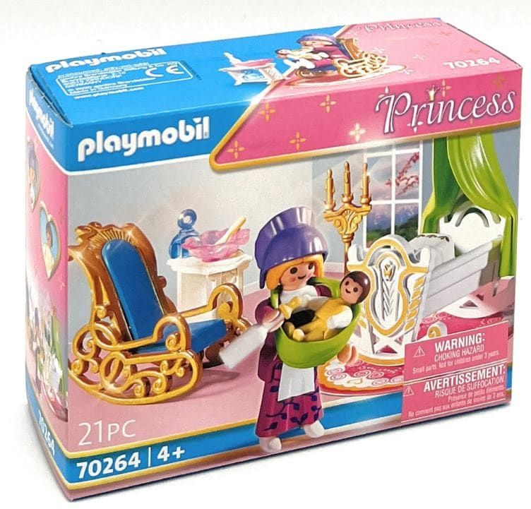 Playmobil Set Princess Amme mit Babywiege - Bild 1