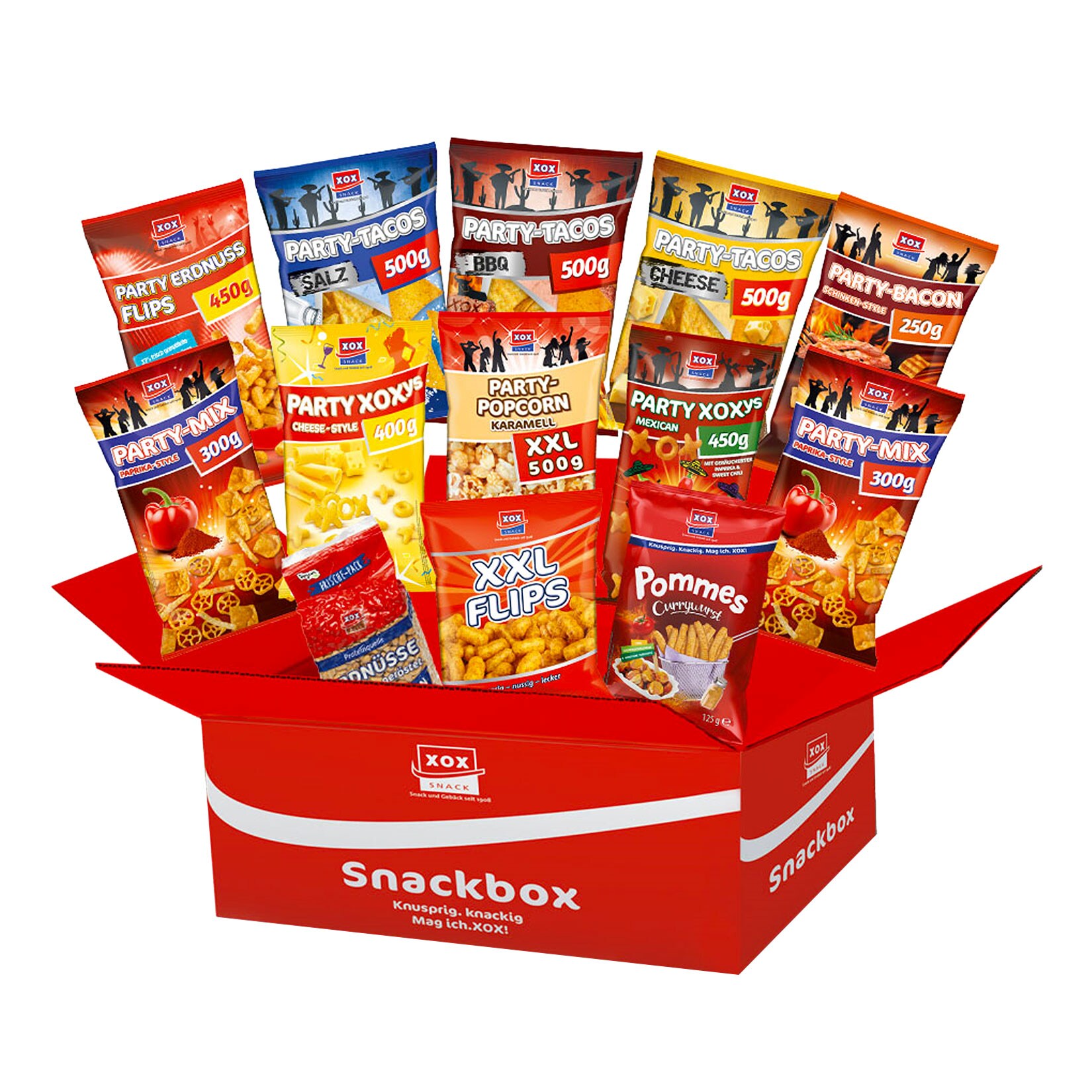 XOX Party Snackbox 5.5 kg | 04031446203010