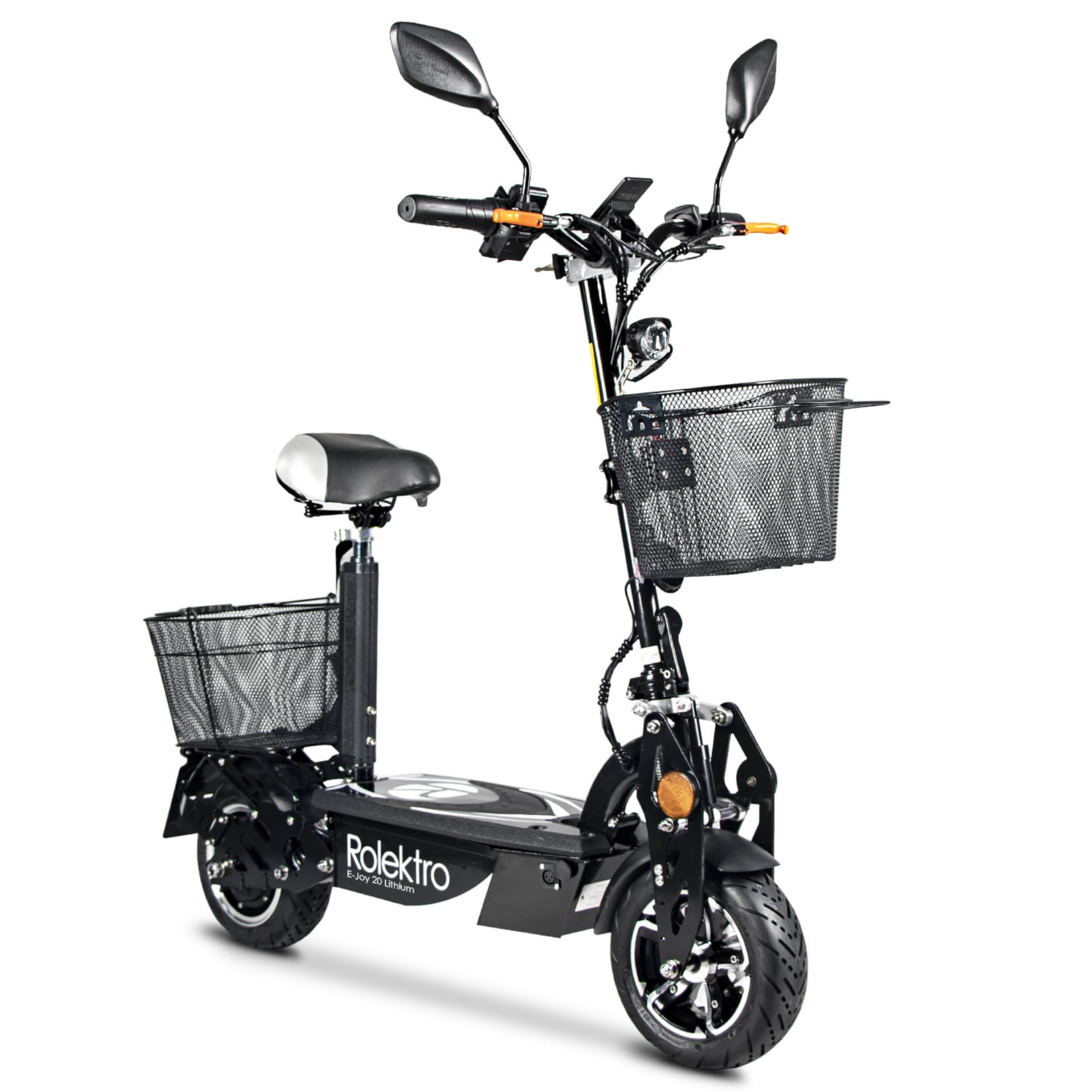 Rolektro, E-Joy Elektro-Scooter 20 Lithium, Schwarz, 36V-20AH Akku, 500 Watt - Bild 1