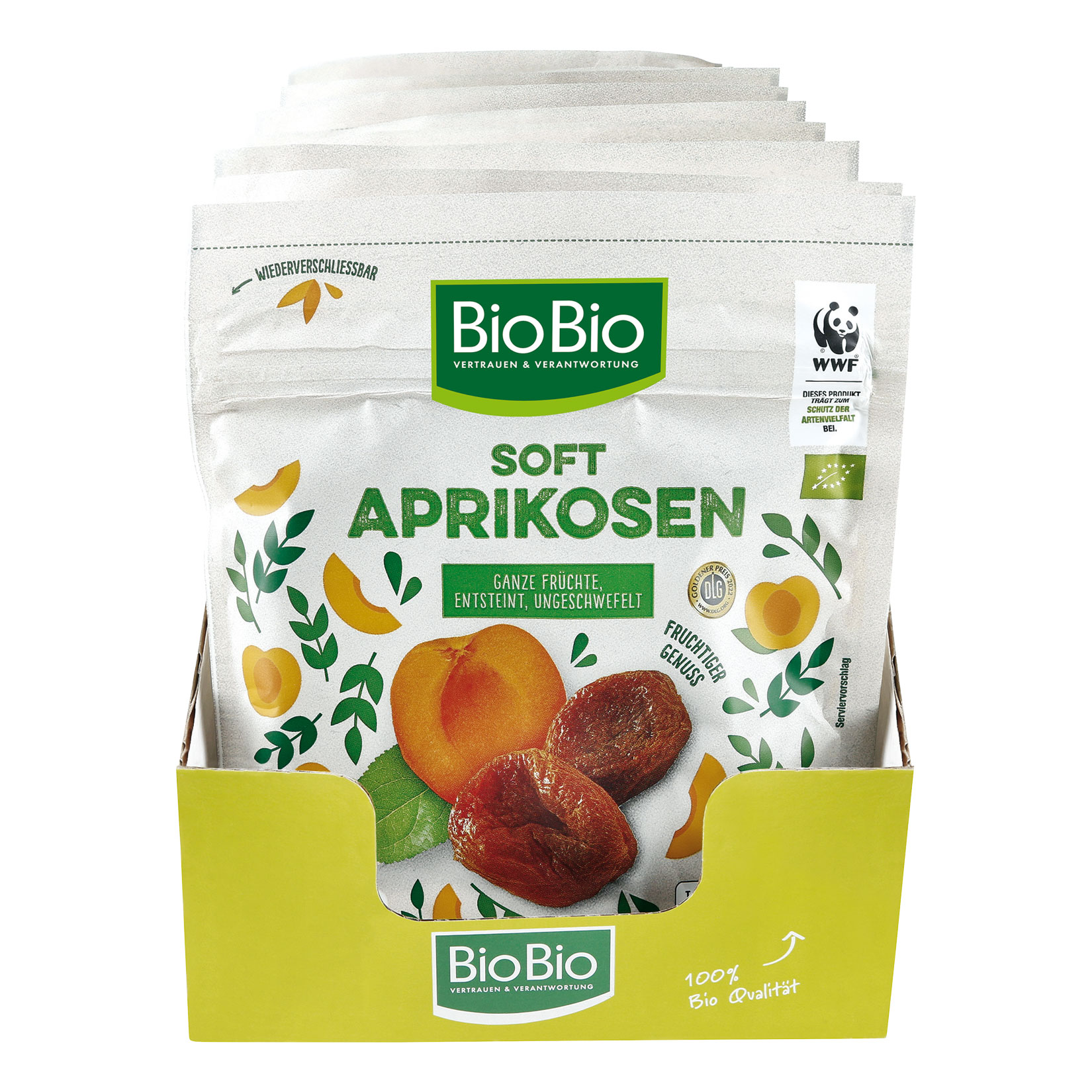 BioBio Soft Aprikosen 200 g, 10er Pack - Bild 1