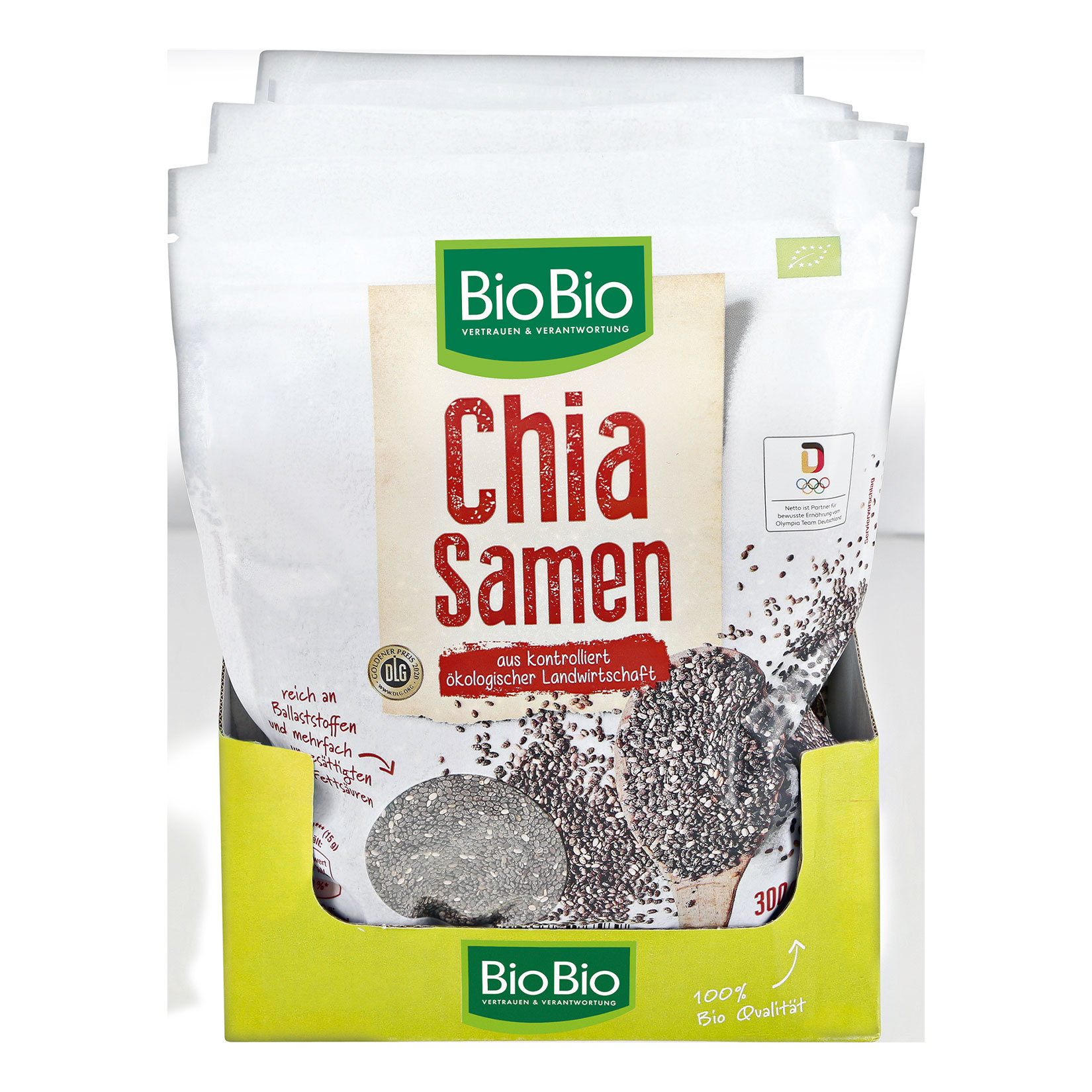 BioBio Chiasamen 300 g, 6er Pack - Bild 1