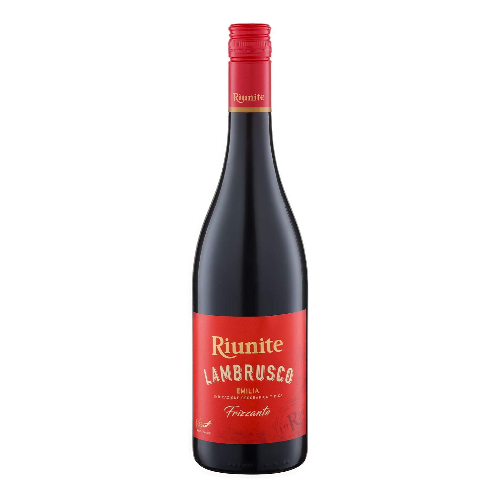 Riunite Lambrusco Emilia IGT Rosso 7,5 % vol 0,75 Liter - Bild 1