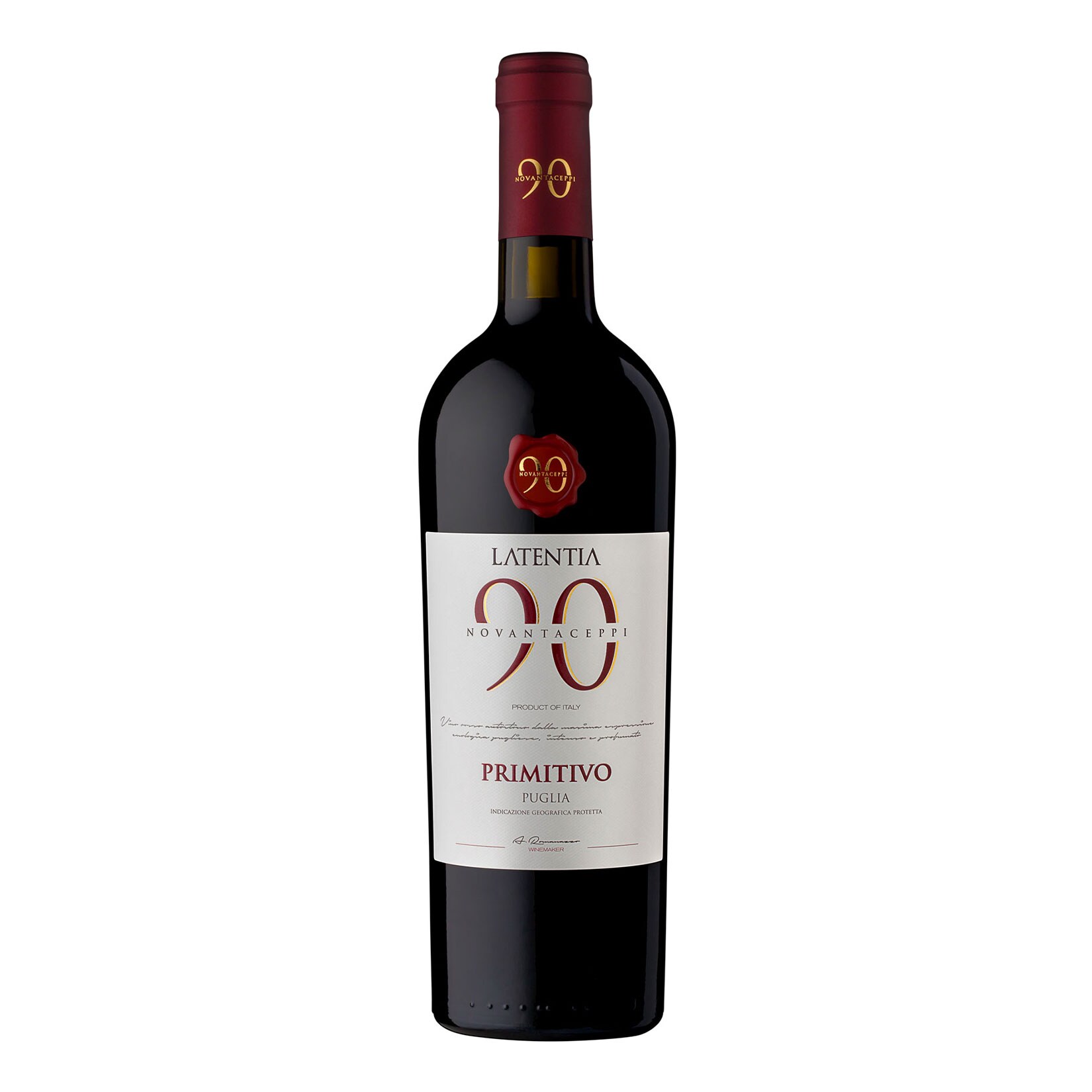 Netto Wein-Angebote - Novantaceppi Primitivo Puglia IGT 13,5 % vol 0,75 Liter - Inhalt: 6 Flaschen