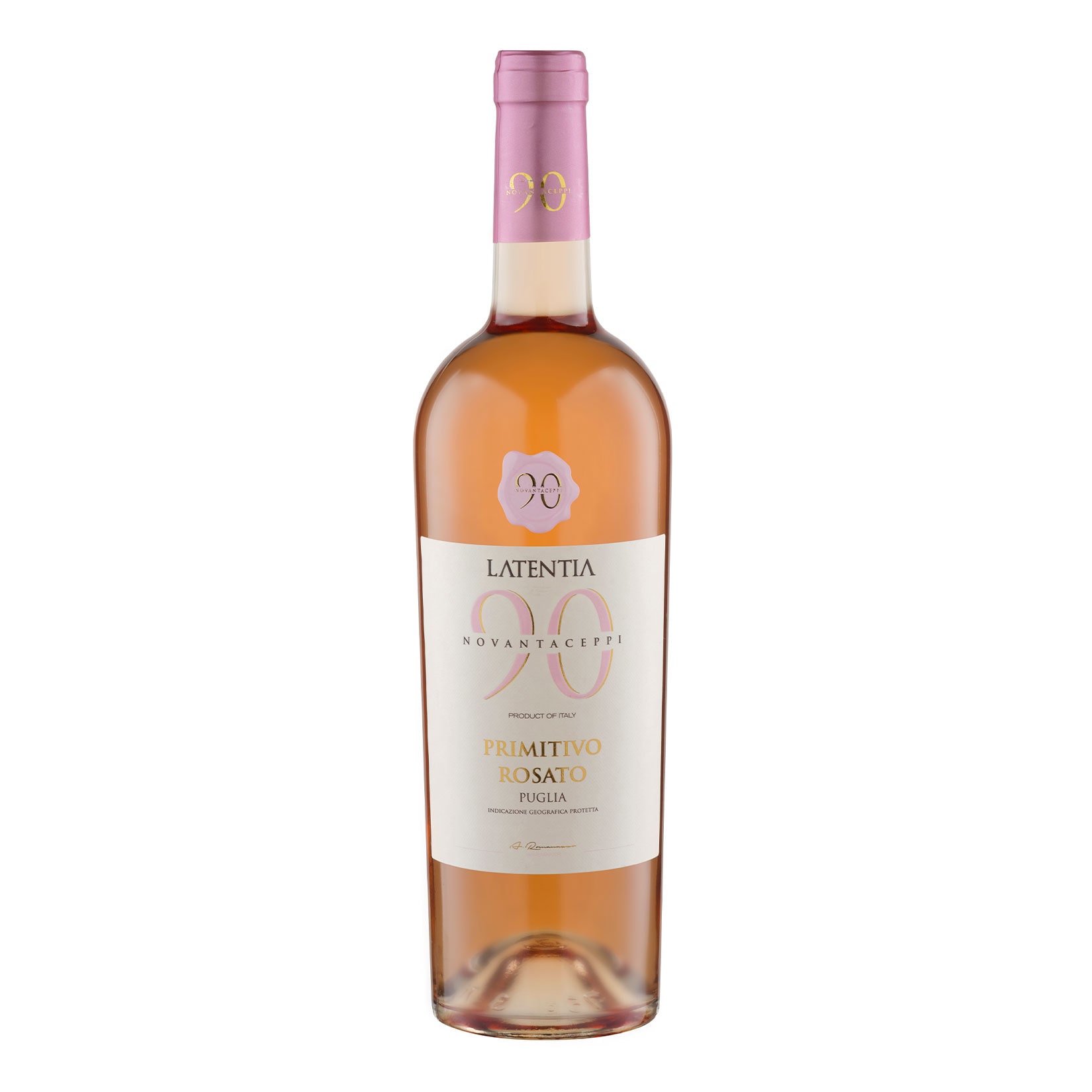 Novantaceppi Primitivo Rosato Puglia IGT 12,0 % vol 0,75 Liter - Bild 1