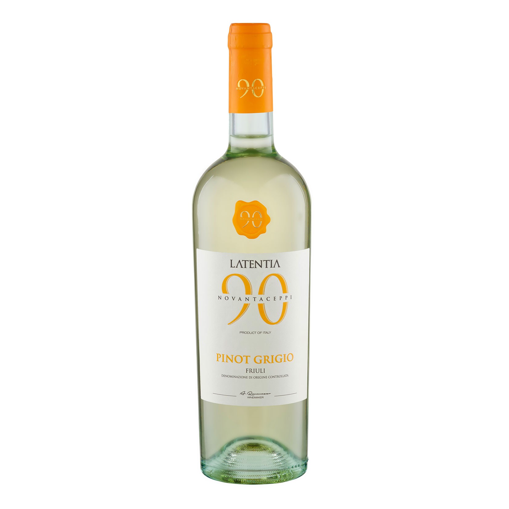 Netto Wein-Angebote - Novantaceppi Pinot Grigio Friuli DOC 12,5 % vol 0,75 Liter - Inhalt: 6 Flaschen