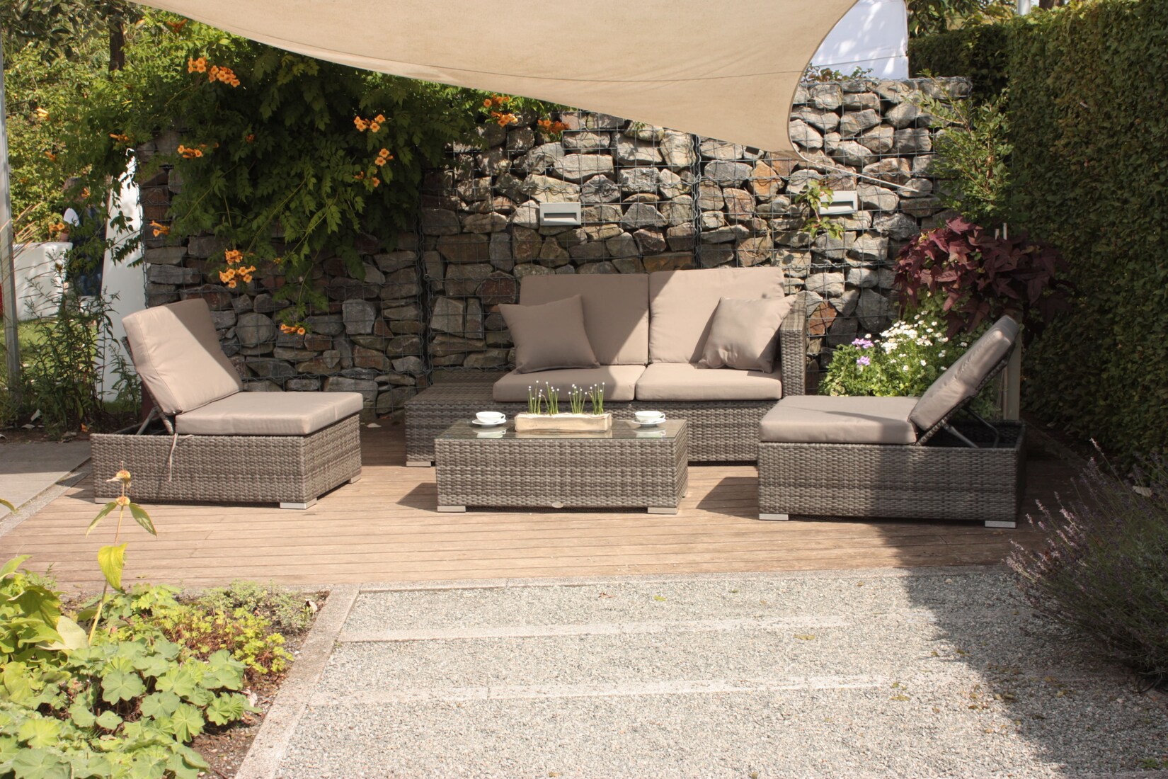 Garden Pleasure Loungegruppe Alcudia, multifunktional | 04041908070869