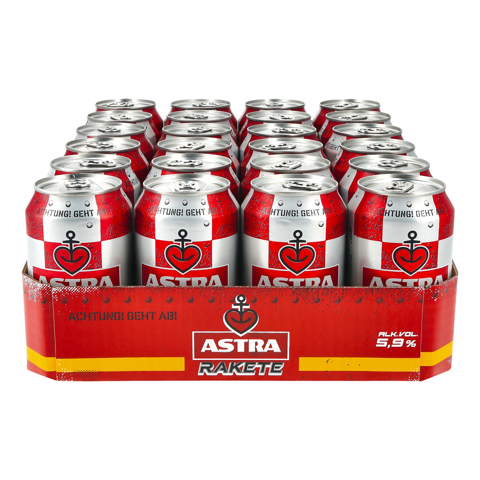 Astra Rakete 5,9 % vol 0,33 Liter Dose, 24er Pack - Bild 1