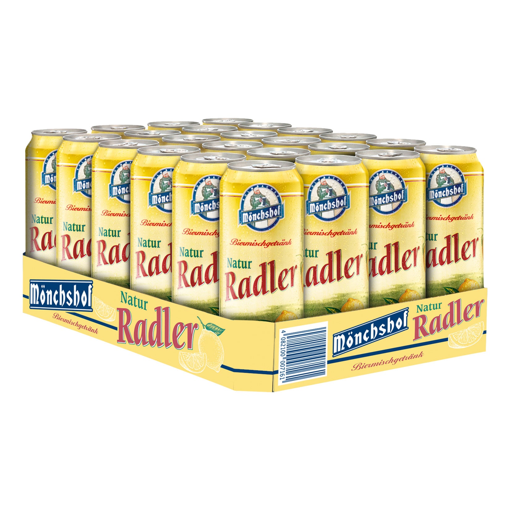 M&ouml;nchshof Radler 2,5 % vol 0,5 Liter, 24er Pack - Bild 1