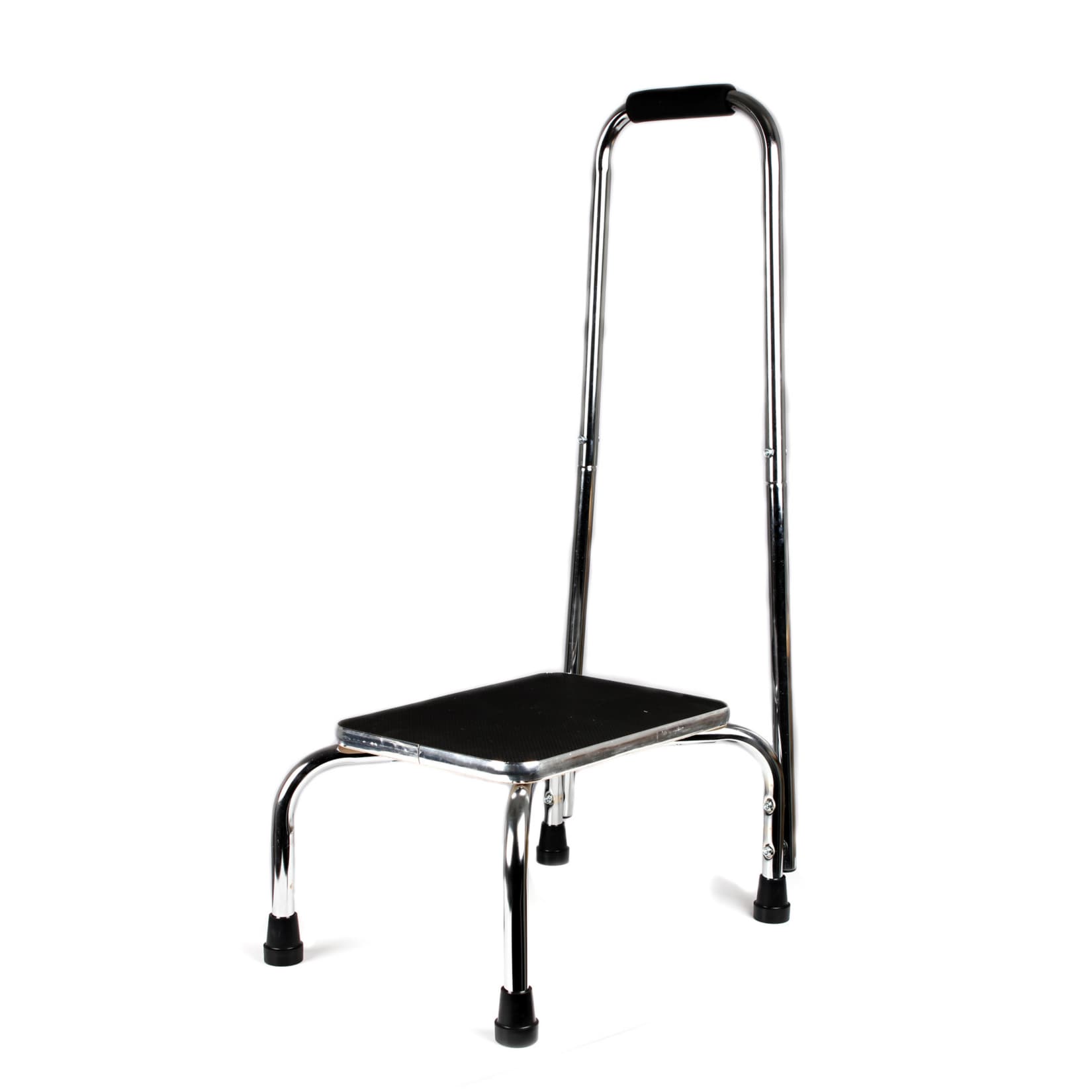 Vital Comfort Trittstufe mit Haltegriff, chrom - Bild 1