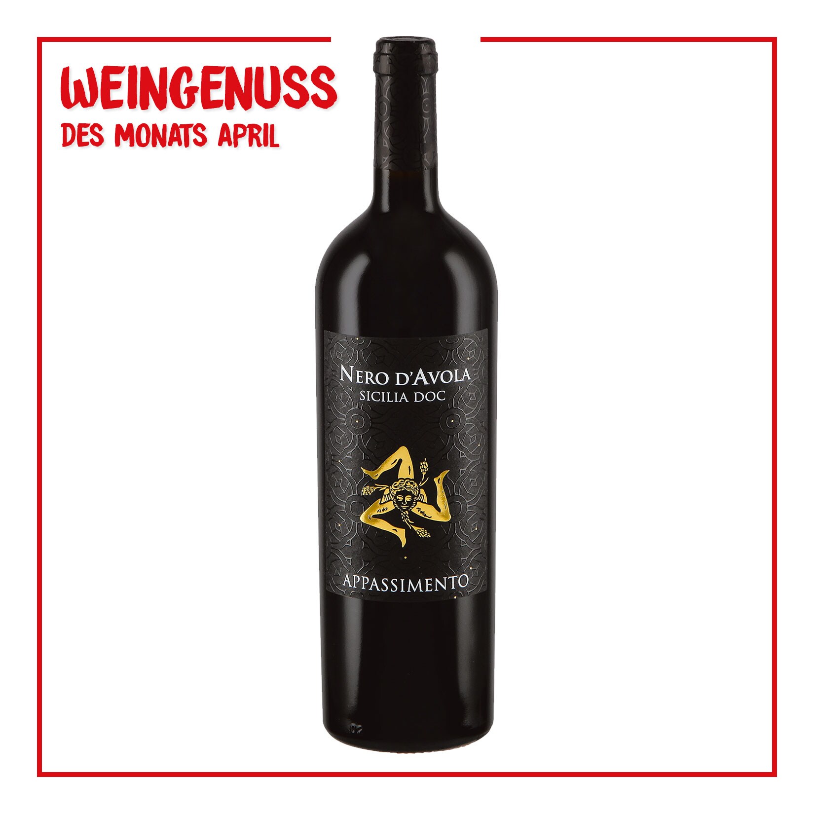 Nero D Avola Sicilia Dop Appassimento 14 0 Vol 0 75 Liter Online Kaufen Bei Netto