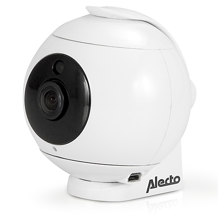 Alecto WLAN-Innenkamera mit 180 Grad Bildwinkel DVC-180, weiß - Bild 1