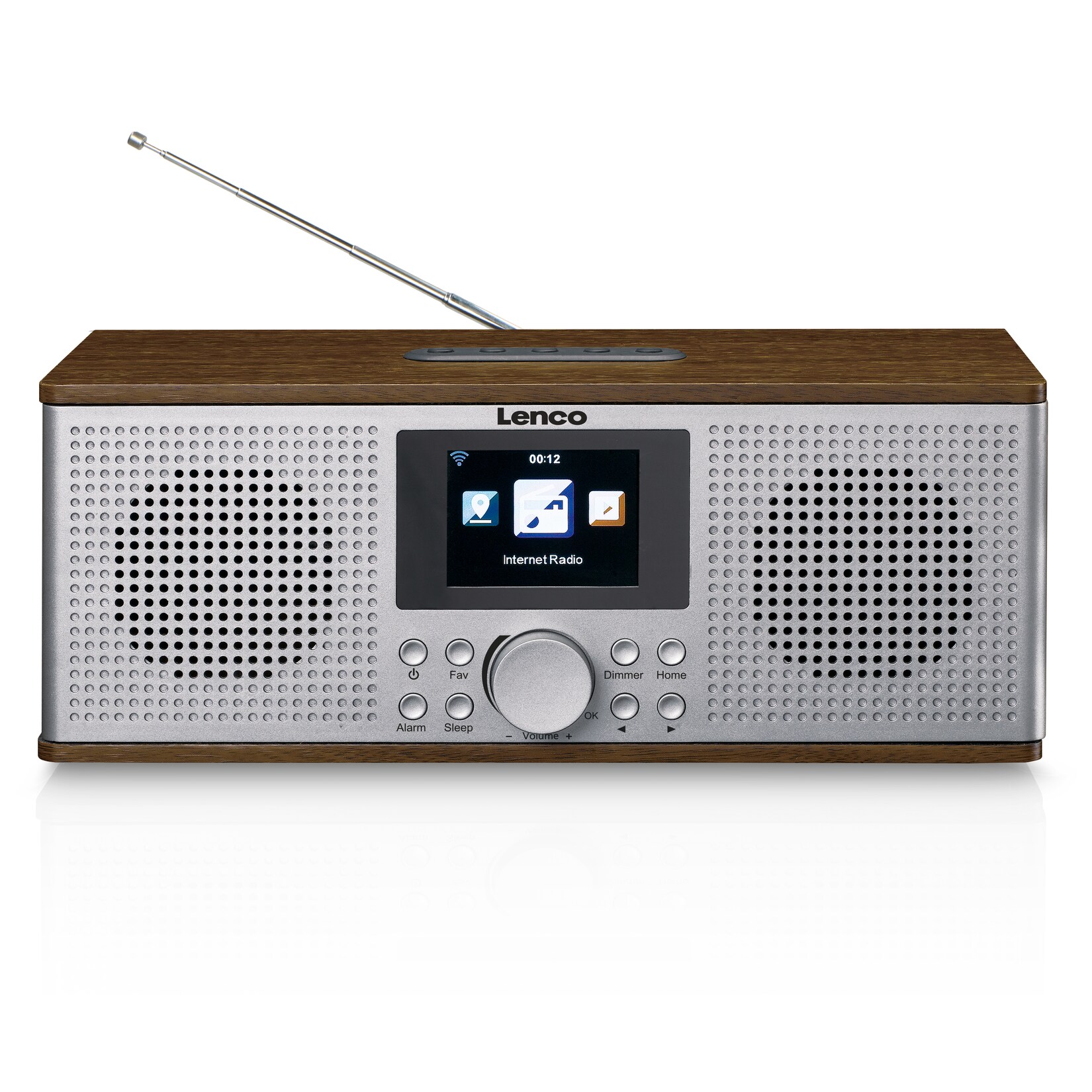 Lenco Internet-Radio DIR-170 mit DAB+/FM-Radio und Bluetooth | 08711902041481