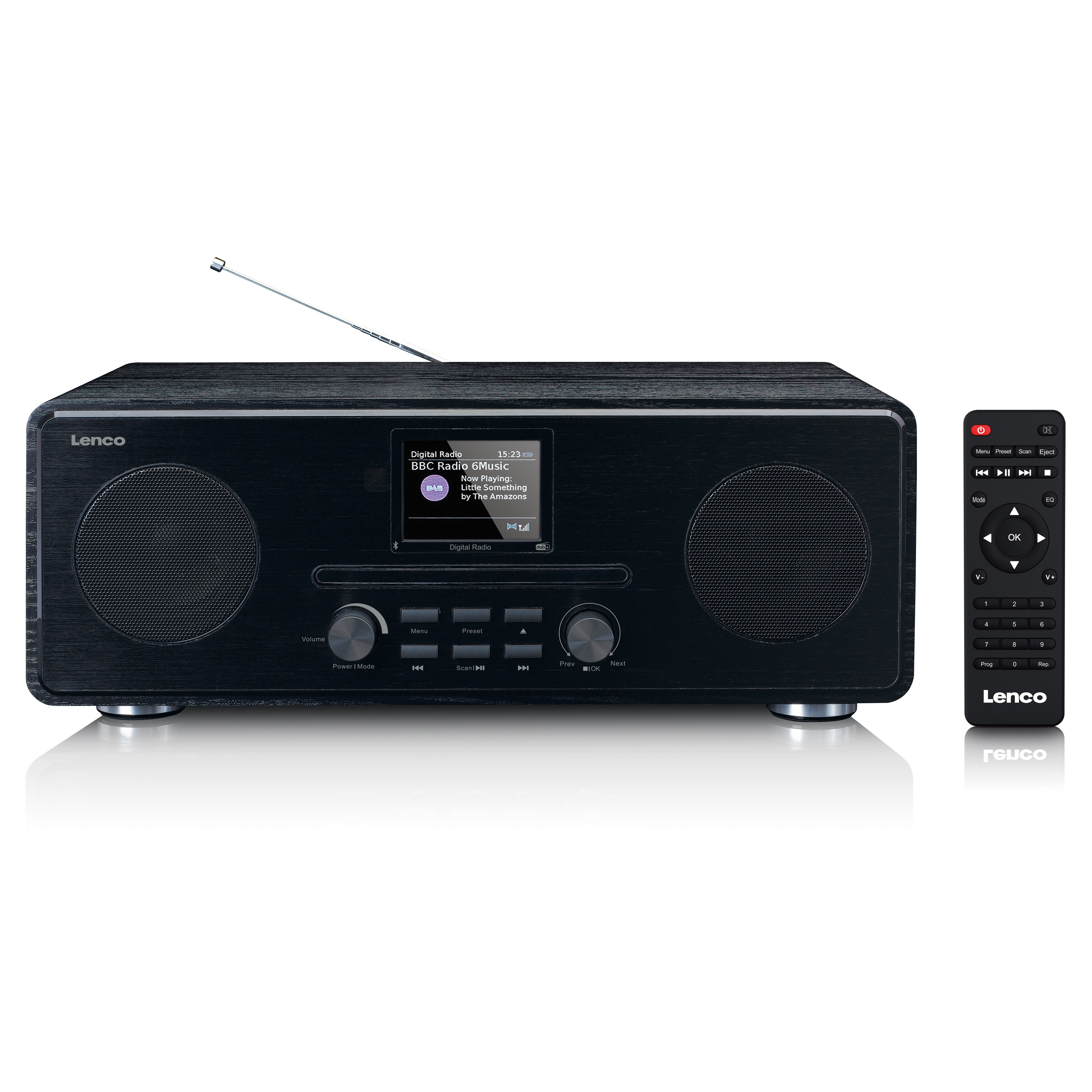Lenco Stereo DAB+ Radio DAR-061 mit FM, CD-Player und Bluetooth - Bild 1