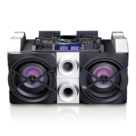 Lenco High-Power-Soundsystem PMX-150 mit Mixfunktion, Bluetooth und Partylichtern - Bild 1