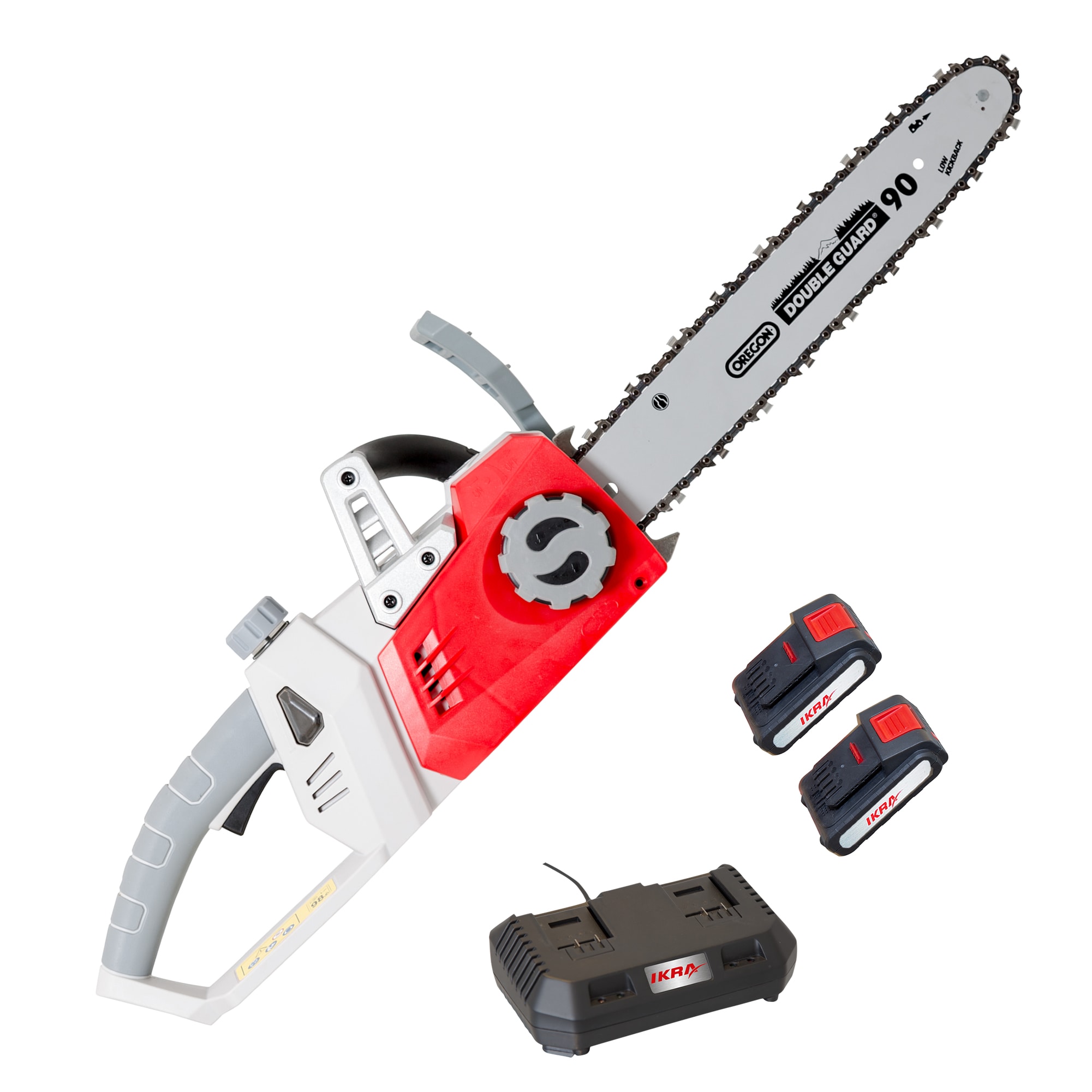 Akku-Kettens&auml;ge ICC 2/2035 (2 x 20 V / 2,0 Ah) + Doppelschnelllader - Bild 1